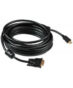 Купить Кабель BURO HDMI-19M-DVI-D-10M HDMI (m) - DVI-D (m) 10м феррит.кольца черный в компании Зеон