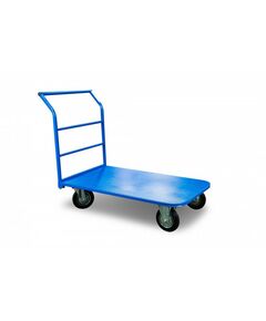 Тележки: Тележка платформенная TOR ТП-3 700x1200 мм, г/п 555 кг, 200 мм [1008221] фотографии