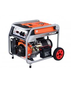 Электростанции: Генератор бензиновый TOR KM9500H 7,0 кВт 220В 27 л с кнопкой запуска и колесами [1011099] фотографии