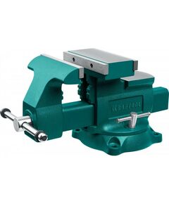 Тиски, струбцины, наковальни, верстаки: Слесарные тиски KRAFTOOL Reversible 200 мм расход 368 мм [32705-200] фотографии