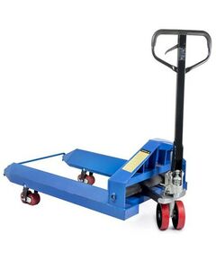 Складская техника: Тележка гидравлическая для рулонов TOR ZT 2500 кг, 1150х1150 мм, полиуретановые колеса [11802529] фотографии