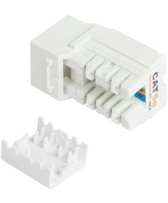 Купить Модуль-вставка Nikomax NMC-KJUD2-FT-WT типа Keystone, Кат.5е (Класс D), 100МГц, RJ45/8P8C, FT-TOOL/110/KRONE, T568A/B, неэкранированный, белый в компании Зеон