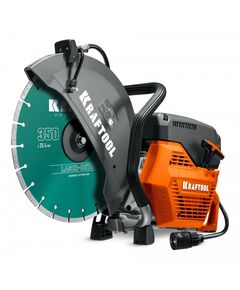 Бензорезы: Бензорез по бетону (бетонорез) KRAFTOOL K770-14 H 3700 Вт, 350 мм, диск в комплекте фотографии