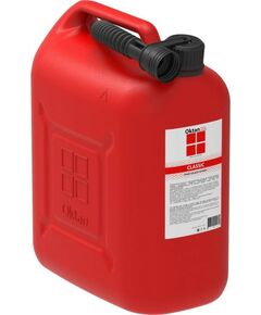 Канистра для ГСМ  Oktan Классик 20л красная 418х350х200 мм фотографии
