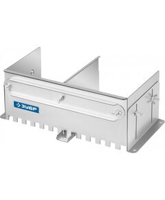 Раздвижная гребенка для плитки Зубр Профессионал зуб 12*12 мм до 600 мм, оцинкованная сталь [08045-12] фотографии