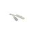 Патч-корд Hyperline PC-110-110-1P-CX-1M-LSZH-GY x5 110 тип, 1 пара, LSZH, 1 м, серый (упак по 5шт) фотографии