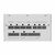 Блок питания ПК GigaByte GP-GME1000GM PG5 ICE/PSU 1000W белый, 80Plus Platinum, полностью модульный, PCIe Gen 5.1, ATX 3.1 compatible. фотографии
