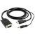 Кабель HDMI-VGA Cablexpert A-HDMI-VGA-03-6 19M/15M + 3.5Jack, 1.8м, черный, позол.разъемы, пакет фотографии