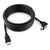 Кабель HDMI Cablexpert CC-HDMI490-15 4.5м, v1.4, 19M/19M, углов. разъем, черный, позол.разъемы, экран, пакет, (066044) фотографии