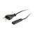 Кабель питания для аудио/видео техники Cablexpert PC-184-VDE-1.8M 1,8м, CEE 7/16 - C7, VDE, 2-pin, 2х0,75, черный, пакет фотографии