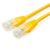 Патч-корд Cablexpert PP12-0.25M/Y UTP, кат.5e, 0.25м, литой, многожильный, жёлтый, {50} фотографии