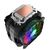 Вентилятор ALSEYE M120D (PLUS) Universal 200W, Heat pipe 6mm*6, 120mm FAN 700-1900rpm, 73.75CFM, 41.2dBA, 8 LED, LED temperature cover RTL [AS.01.01.0044] фотографии