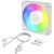 Вентилятор корпусной Arctic Cooling BioniX P12 A-RGB (White) - retail [ACFAN00336A] фотографии