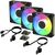 Вентилятор корпусной Arctic Cooling BioniX P12 A-RGB 3 Pack [ACFAN00337A] фотографии