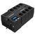 Источник бесперебойного питания CyberPower BR700E Line-Interactive, 700VA/420W, 8 (4+4) Schuko розеток, USB фотографии