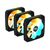 Вентилятор в корпус GigaByte GBT EZRVSFAN1203 3X120mm ARGB FANs set, PWM, 3 Pin [GP-GBT EZRVSFAN1203] фотографии