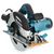 Дисковые пилы: Дисковая пила Makita HS7100 1400W, 5500 об/мин, D190 мм, d30 мм фотографии