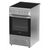 Кухонные плиты: Плита электрическая Дарина 1D5 EC 241 614 X стеклокерамическая рабочая поверхность, 4 конфорки, электрическая духовка, 50 л, ШхГхВ: 50x60x85 см, гриль электрический, механическое управление фотографии