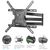 Крепеж для аудио-видео техники: Кронштейн настенный для ТВ Kromax DIX-19 Black 22"-65", VESA 400x400 мм [20260] фотографии