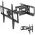 Крепеж для аудио-видео техники: Кронштейн для ТВ Kromax OPTIMA-409 black 32"-65", VESA 600x400 мм [24050] фотографии