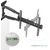 Крепеж для аудио-видео техники: Кронштейн ONKRON NP47 черный 40"-75", VESA: 100x100 - 400x400 мм фотографии