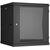 Шкафы и стойки: Настенный разборный шкаф TLK TWC-126060-R-G-BK 19", 12U, стеклянная дверь, Ш600хВ636хГ600мм, 2 пары монтажных направляющих, черный фотографии