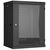 Шкафы и стойки: Настенный разборный шкаф TLK TWC-156045-R-G-BK 19", 15U, стеклянная дверь, Ш600хВ770хГ450мм, 2 пары монтажных направляющих, черный фотографии