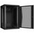 Шкафы и стойки: Настенный разборный шкаф TLK TWC-186060-R-G-BK 19", 18U, стеклянная дверь, Ш600хВ904хГ600мм, 2 пары монтажных направляющих, черный фотографии