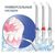 Ирригаторы: Ирригатор для полости рта B.Well WI-933 2.06-8.62 бар, 1250-1700 имп./мин., 0.8л, питание от сети/от аккум. 1650мАч фотографии