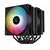 Вентиляторы и охлаждение: Кулер для процессора Deepcool AG620 BK ARGB 115x/1200/1700/2011/AM4/AM5, 29.4дБ, 300-1850 об/мин, Al+тепл.трубки [R-AG620-BKANMN-G-2] фотографии