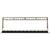 Коммутационные панели: Коммутационная панель Nikomax NMC-RP24UA2-1U-BK 19", 1U, 24 порта, Кат.6a (Класс Ea), 500МГц, RJ45/8P8C, 110/KRONE, T568A/B, неэкранированная, с органайзером, черная - гарантия: 5 лет расширенная / 25 лет системная фотографии