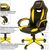 Стулья и кресла: Кресло компьютерное Brabix Blaze GM-162 TW/экокожа, черное/желтое [7083507] фотографии
