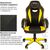 Стулья и кресла: Кресло компьютерное Brabix Blaze GM-162 TW/экокожа, черное/желтое [7083507] фотографии