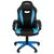 Стулья и кресла: Кресло компьютерное Brabix Blaze GM-162 TW/экокожа, черное/голубое [7083506] фотографии