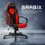 Стулья и кресла: Кресло компьютерное Brabix Game GM-017 экокожа/ткань, черное/красное [532642] фотографии