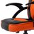 Стулья и кресла: Кресло компьютерное Brabix Shark GM-203 экокожа, черное/оранжевое [532513] фотографии