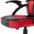 Стулья и кресла: Кресло компьютерное Brabix Shark GM-203 экокожа, черное/красное [532512] фотографии