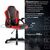 Стулья и кресла: Кресло компьютерное Brabix Shark GM-203 экокожа, черное/красное [532512] фотографии