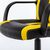 Стулья и кресла: Кресло компьютерное Brabix Stripe GM-202 экокожа, черное/желтое [532510] фотографии