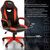 Стулья и кресла: Кресло компьютерное Brabix Blaze GM-162 TW/экокожа, черное/красное [7083508] фотографии