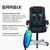 Стулья и кресла: Кресло офисное Brabix Comfort MS-003 6 массажных модулей, экокожа, черное [532521] фотографии