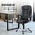 Стулья и кресла: Кресло офисное Brabix Comfort MS-003 6 массажных модулей, экокожа, черное [532521] фотографии