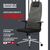 Стулья и кресла: Кресло офисное Brabix PREMIUM Ultimate EX-801 хром, плотная двойная сетка Х2, черное/серое [532918] фотографии