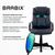 Стулья и кресла: Кресло офисное Brabix Relax MS-001 4 массажных модуля, экокожа, черное [532519] фотографии