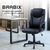 Стулья и кресла: Кресло офисное Brabix Relax MS-001 4 массажных модуля, экокожа, черное [532519] фотографии