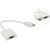 Переходники, разветвители: Кабель-адаптер VCOM CG558 HDMI -> VGA(15F) фотографии