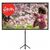 Экраны для проекторов: Экран Sakura TriScreen 16:9 SCPST-266x150 266x150см напольный рулонный белый 120" фотографии