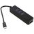 Сетевые карты: Сетевая карта Greenconnect GCR-UC2CL01> USB-C 3.1 Ethernet adapter + USB Hub, 100Mbps, 3xUSB 2.0 фотографии
