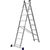 Стремянки и лестницы: Двухсекционная лестница СИБИН 38823-08 8 ступеней, со стабилизатором, алюминиевая фотографии