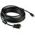 Шлейфы, кабели, удлинители: Кабель BURO HDMI-19M-DVI-D-10M HDMI (m) - DVI-D (m) 10м феррит.кольца черный фотографии